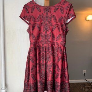 B Darlin dress with mesh back